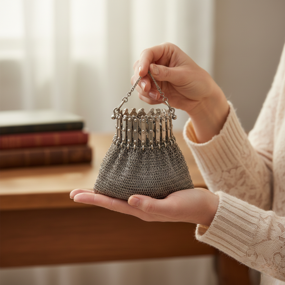 Aldric – Handmade 1920's English Chainmail Purse