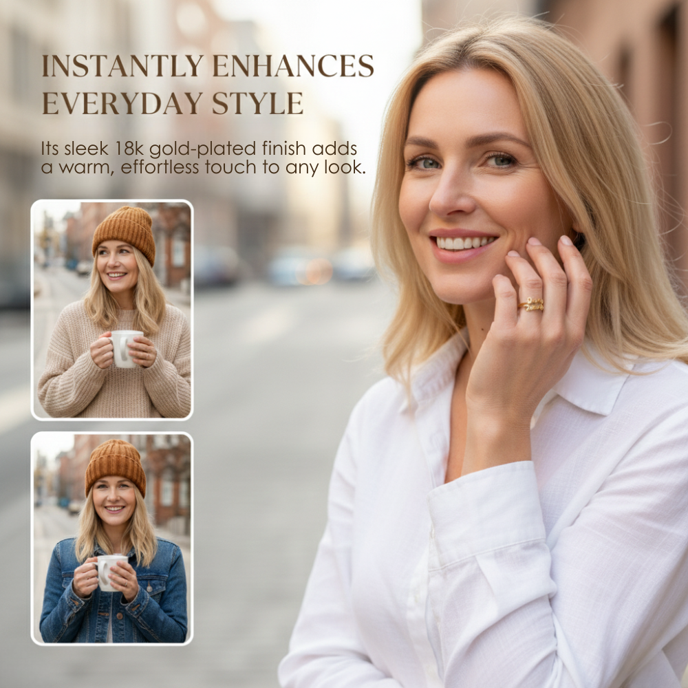 Aurelya – Customized Name Ring (50% Off)