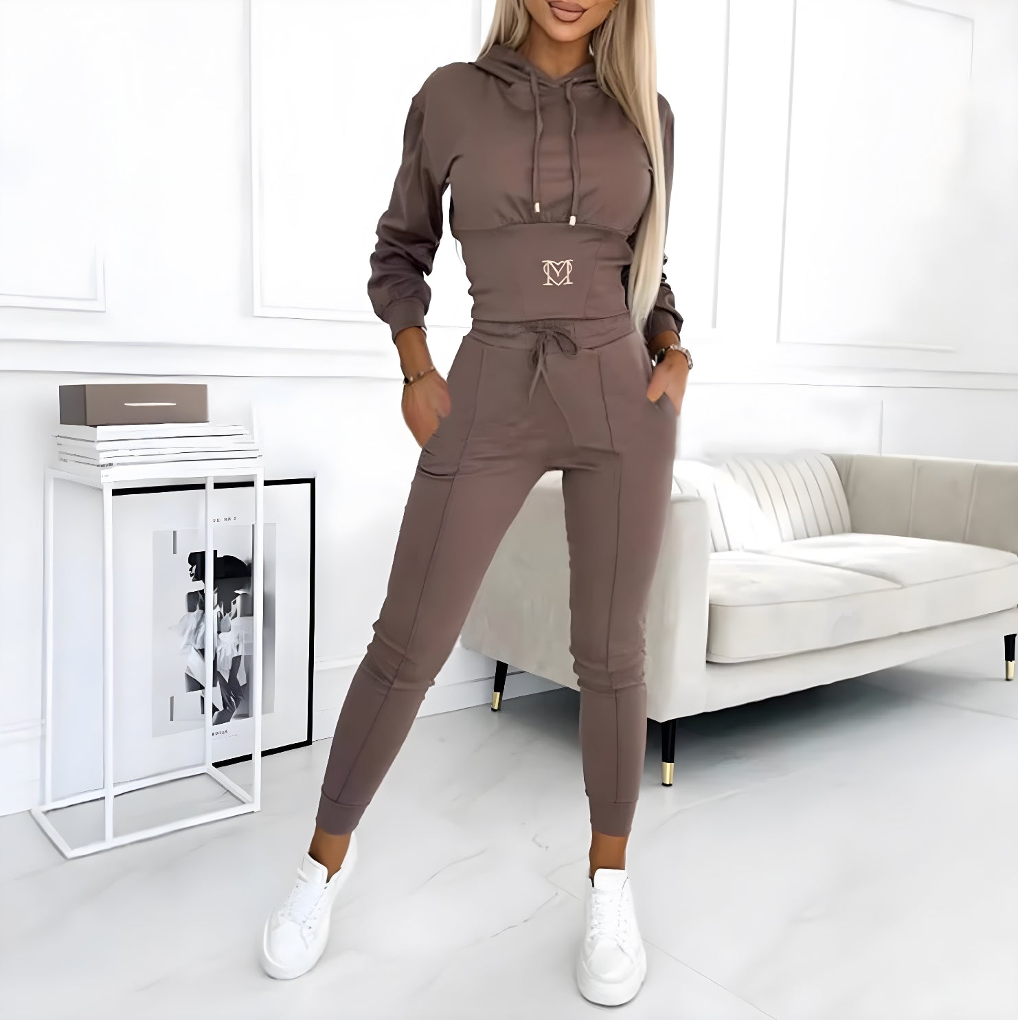 Kalina™ | Premium Coordinated Lounge Set with Sculpted Fit