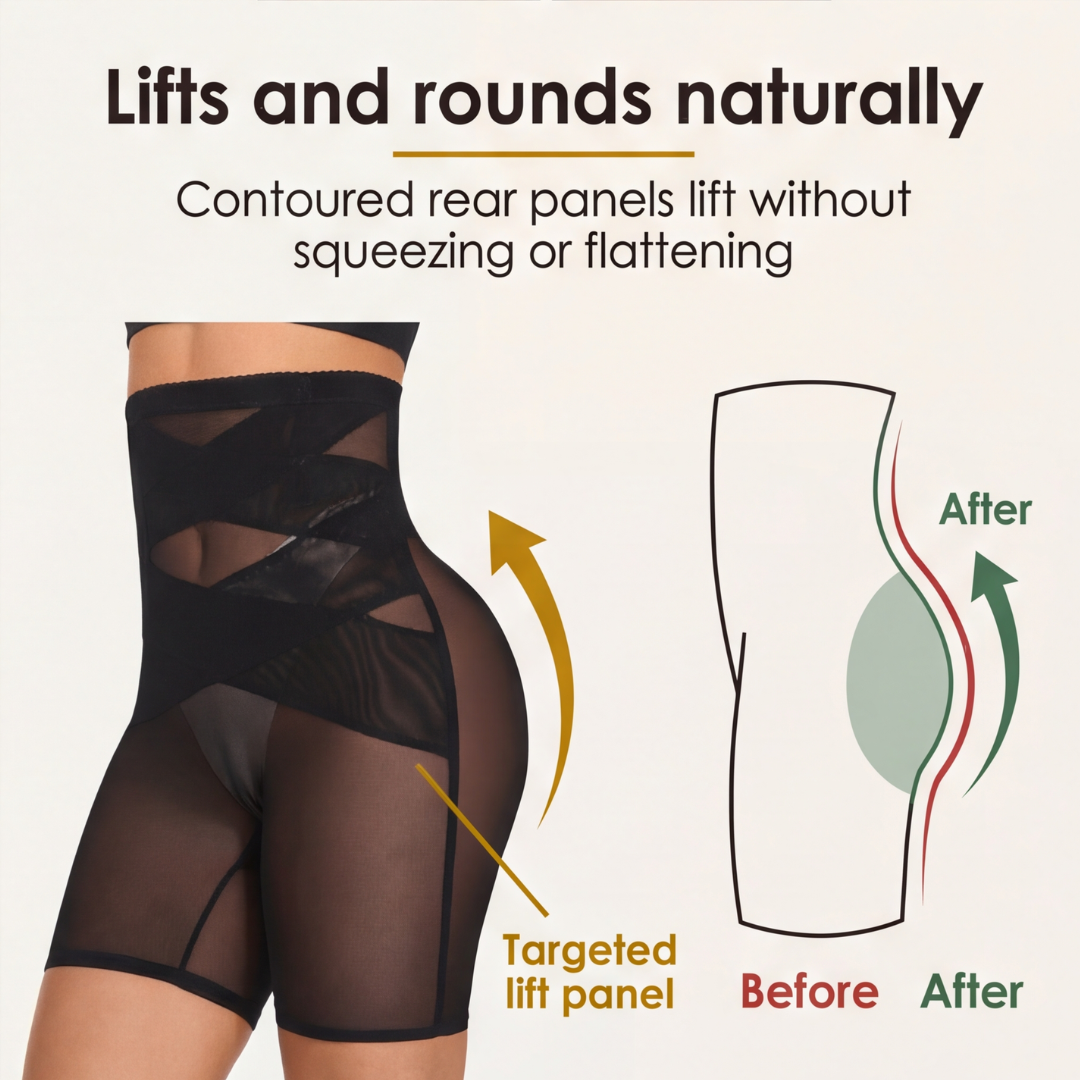 Lovushape – Cross Compression High Waisted Shapewear