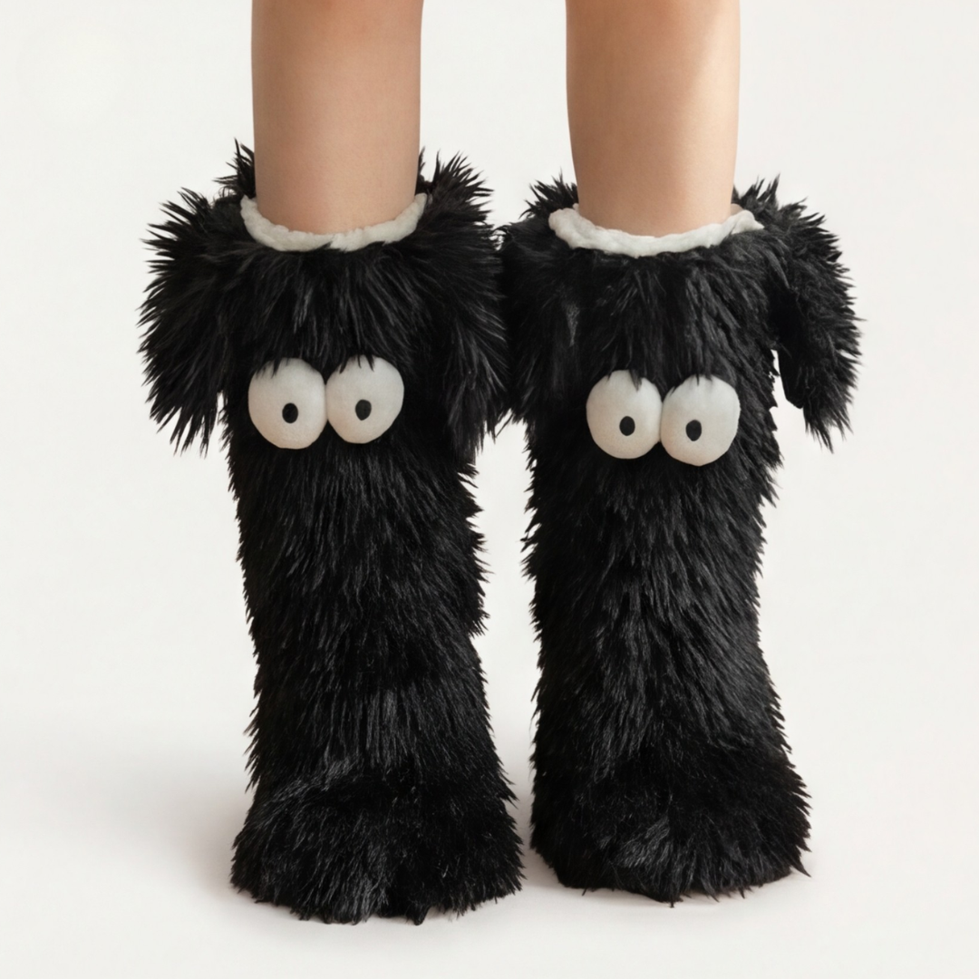 Fuzzlo – Fluffy Monster Home Socks