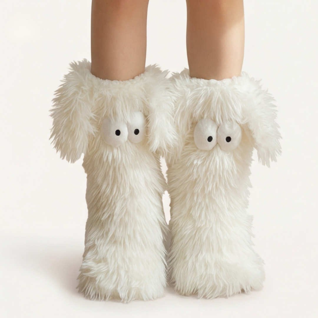 Fuzzlo – Fluffy Monster Home Socks
