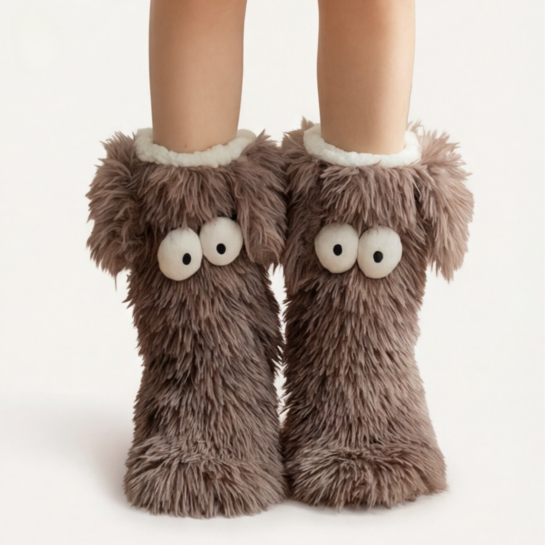 Fuzzlo – Fluffy Monster Home Socks