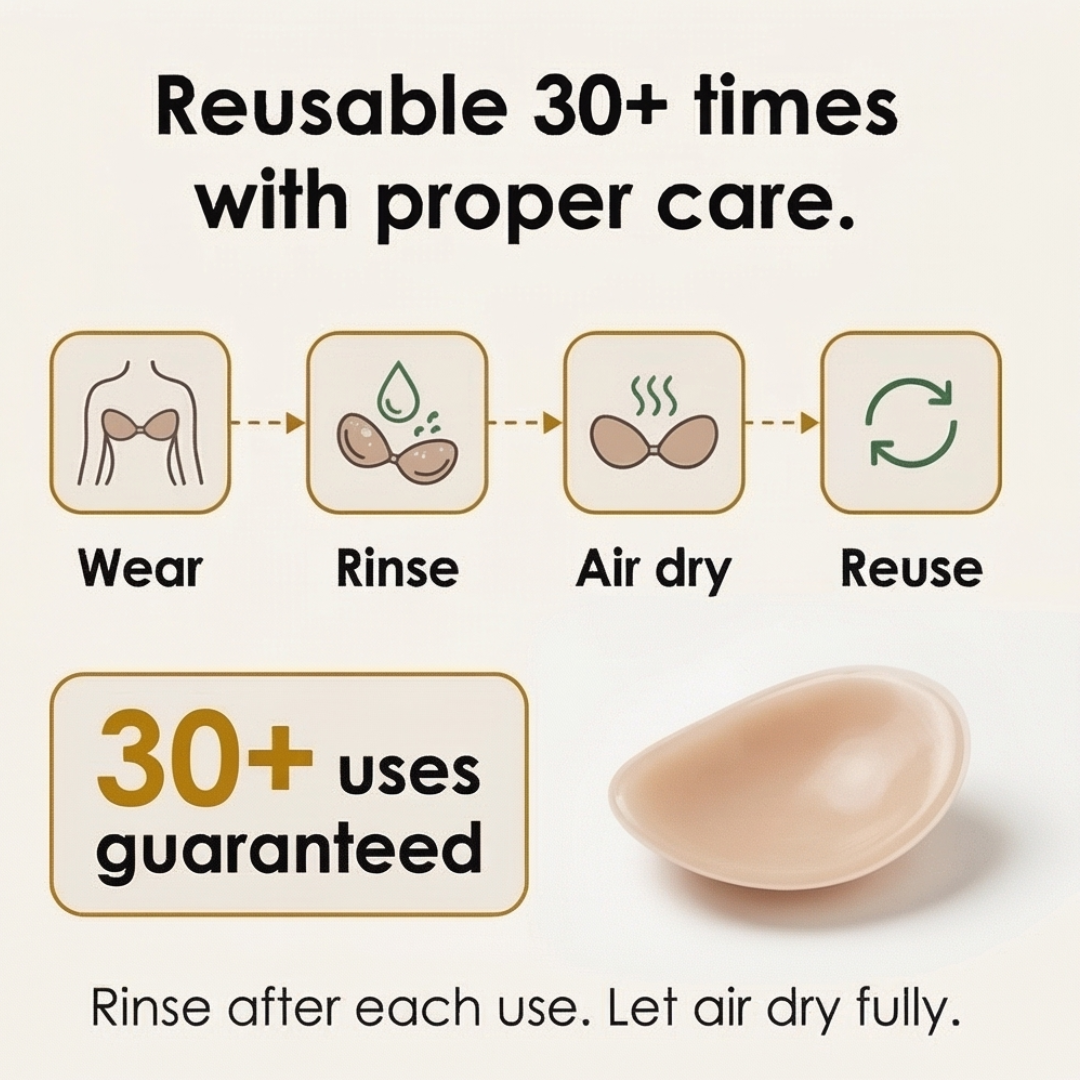 Liftara – Invisible Adhesive Push Up Bra