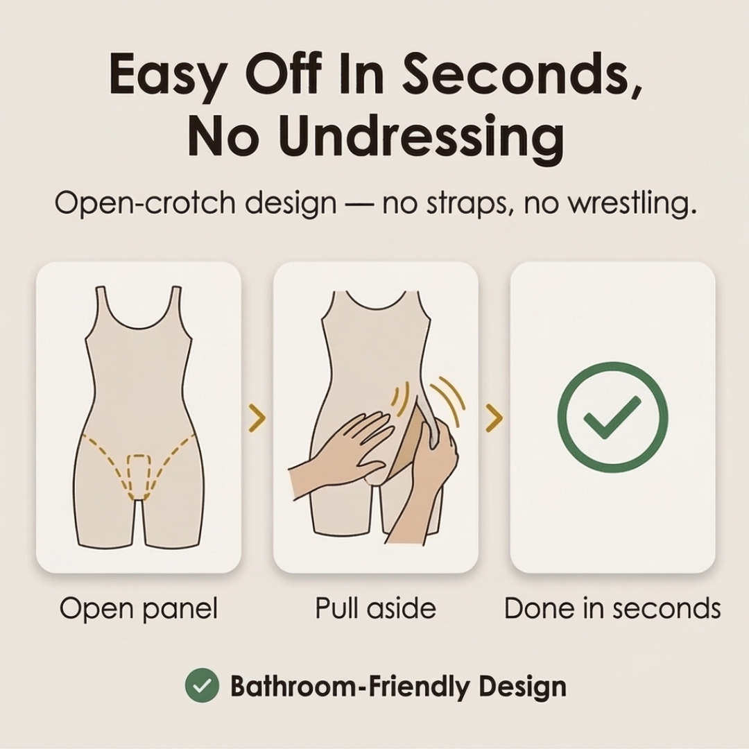 Curvena – Sculpting Bodysuit with Easy Off Design