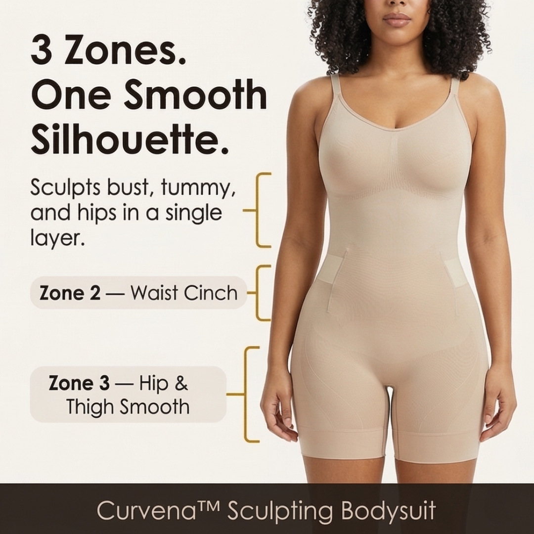 Curvena – Sculpting Bodysuit with Easy Off Design