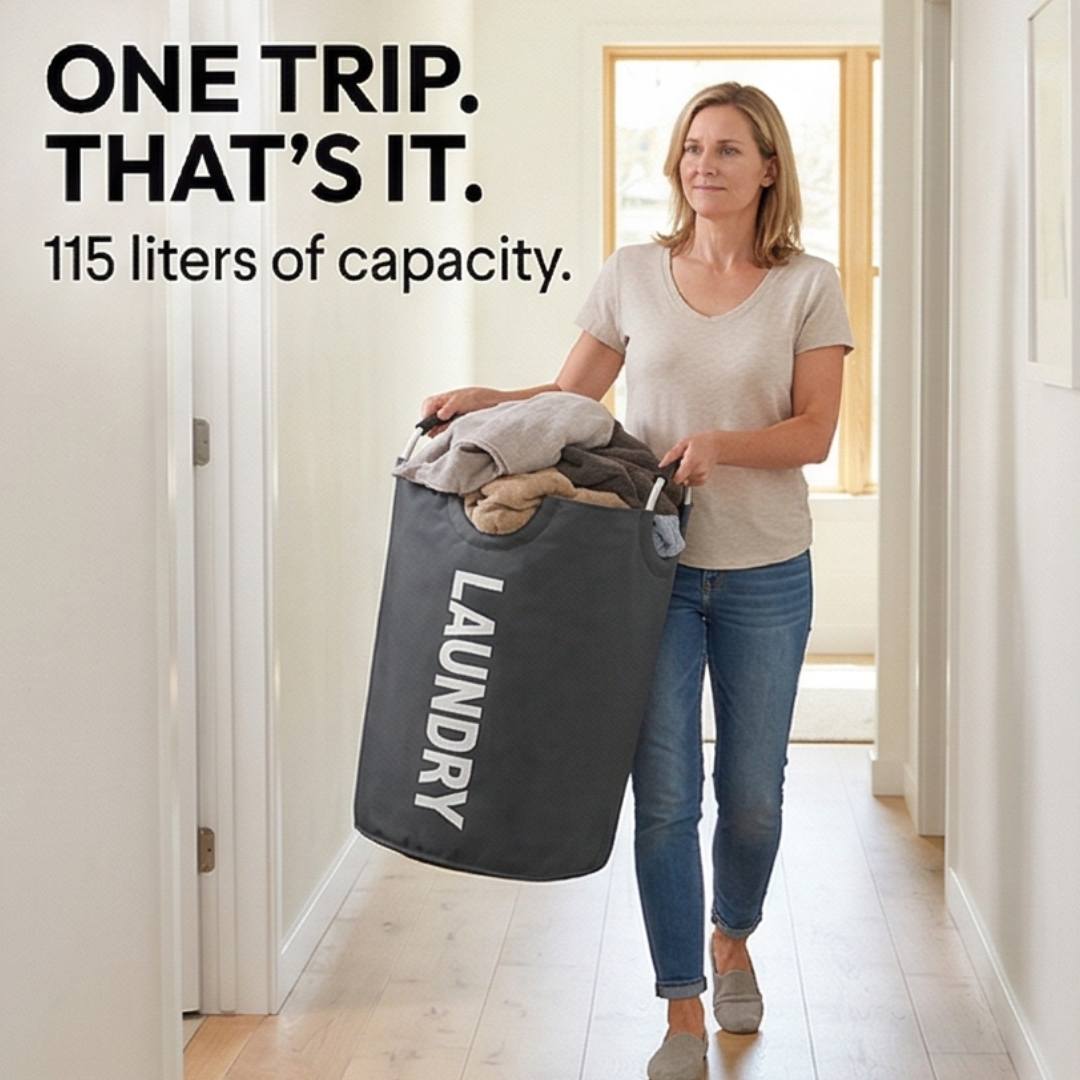 Carriva – Extra Large Collapsible Laundry Bag