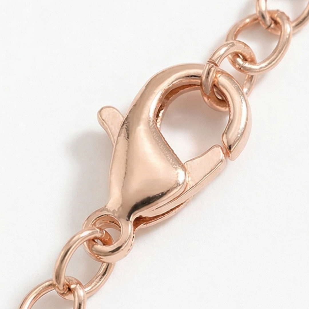 Lumara – Sparkling Leaf Link Necklace and Bracelet Set