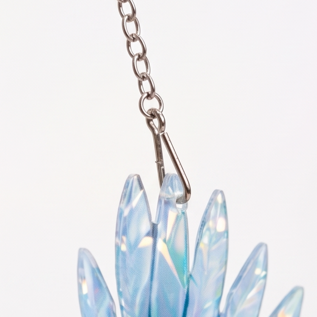 Lumara – Iridescent bluebird suncatcher ornament