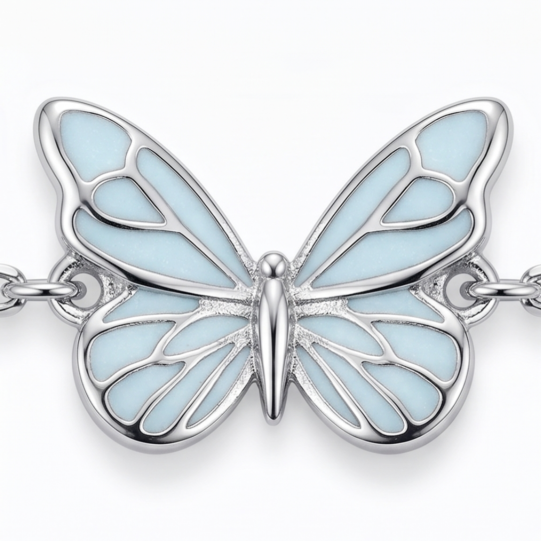 Luminova – Glow in the dark butterfly bracelet