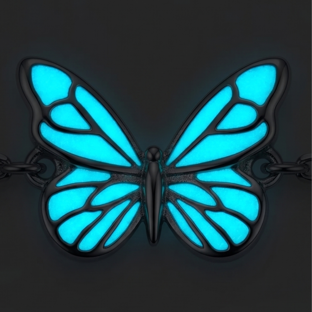 Luminova – Glow in the dark butterfly bracelet