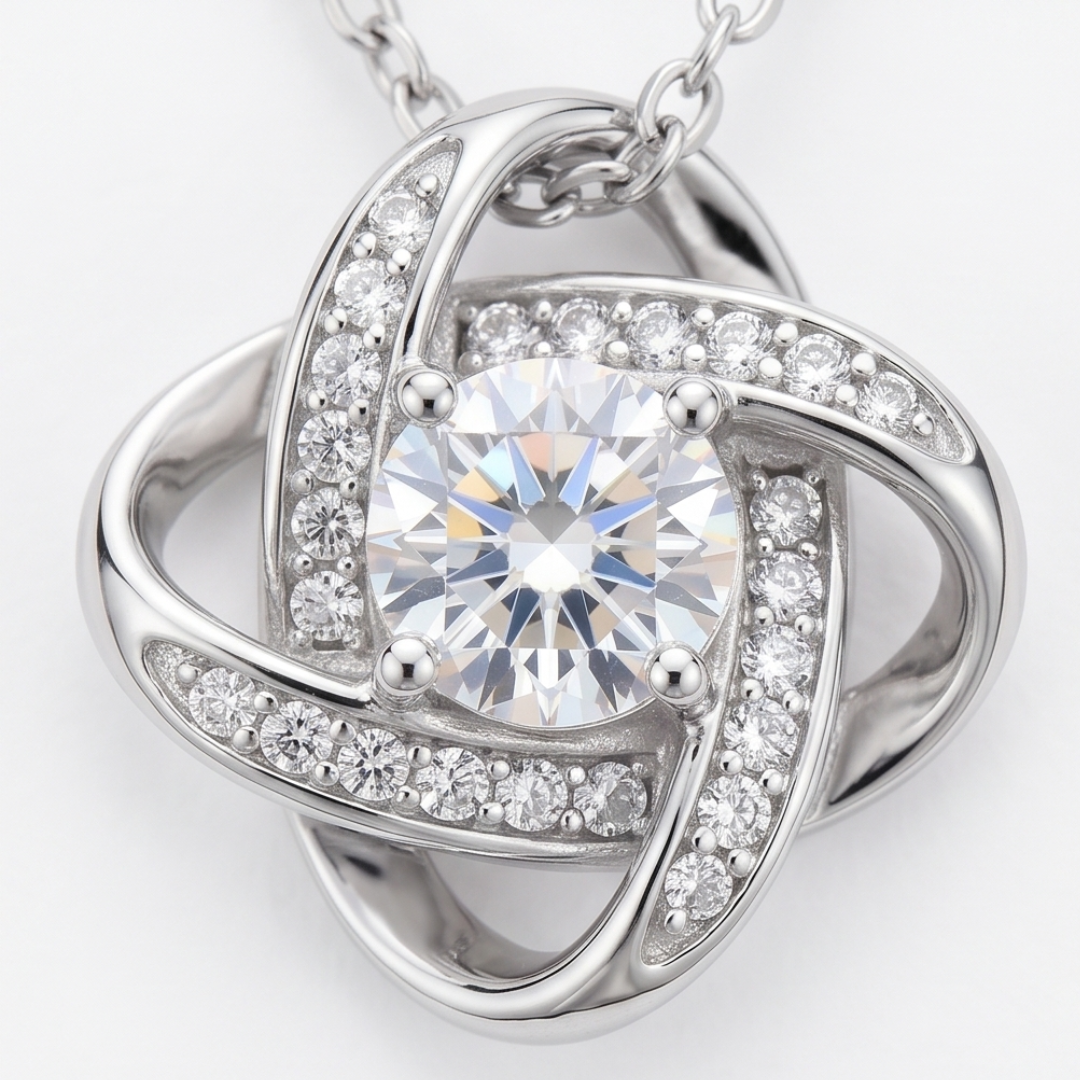 Adoria – "To My Daughter" love knot necklace gift set