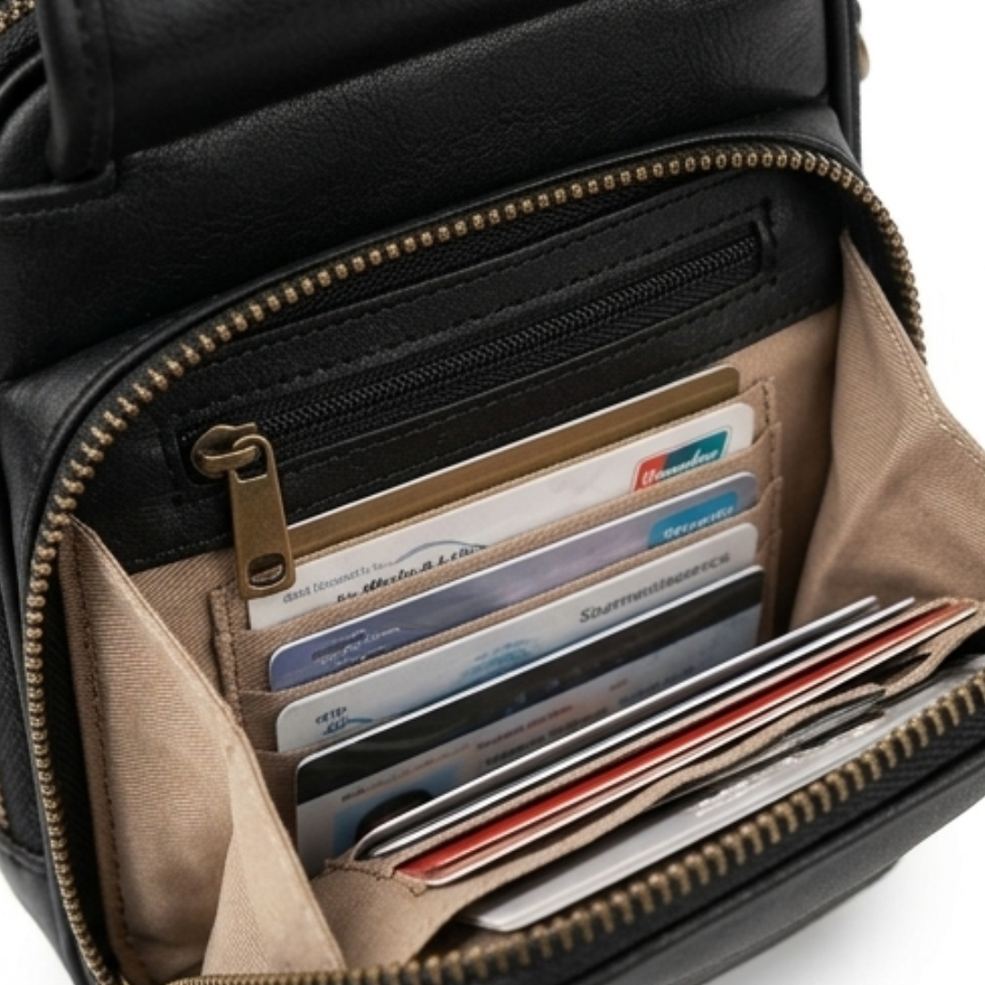 Carryn – Organized Crossbody Bag with Card Slots