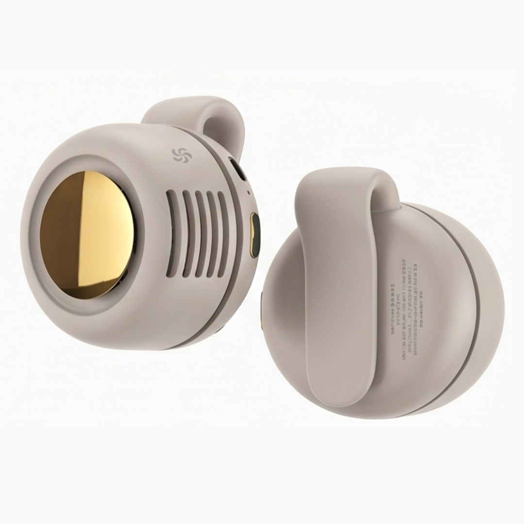 Breezly – Hands-Free Clip-On Cooling Fan