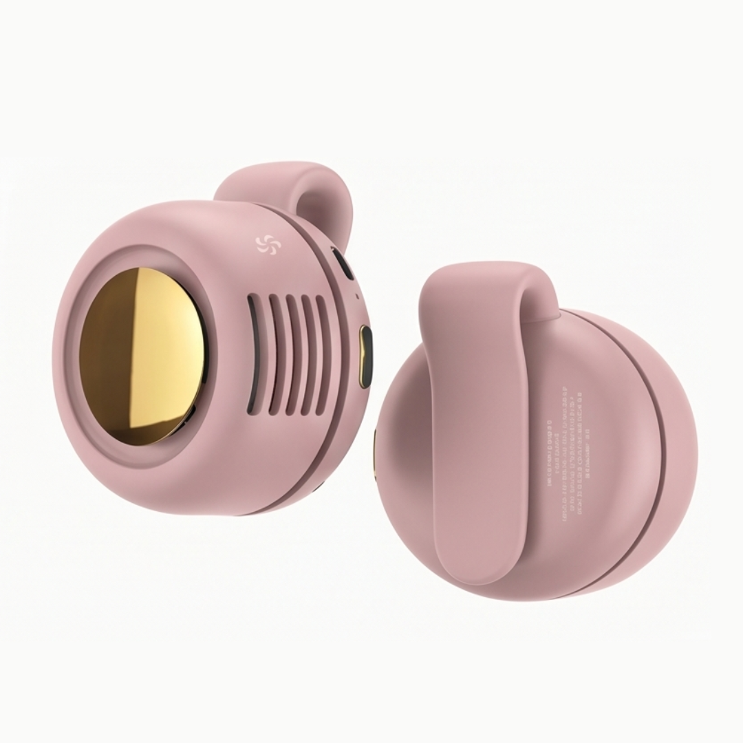 Breezly – Hands-Free Clip-On Cooling Fan