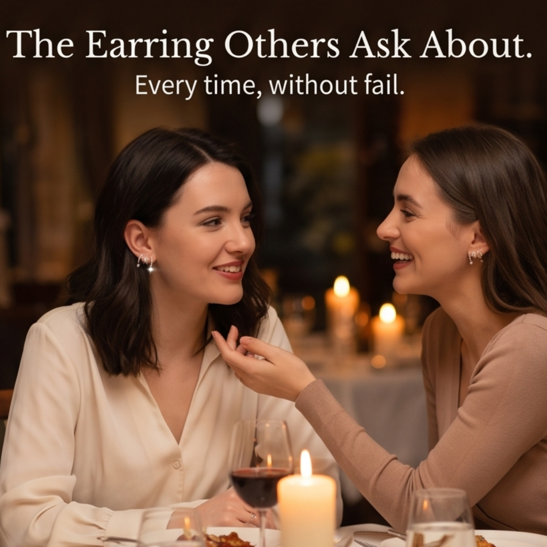 Luminelle – Gold Star Zircon Earrings