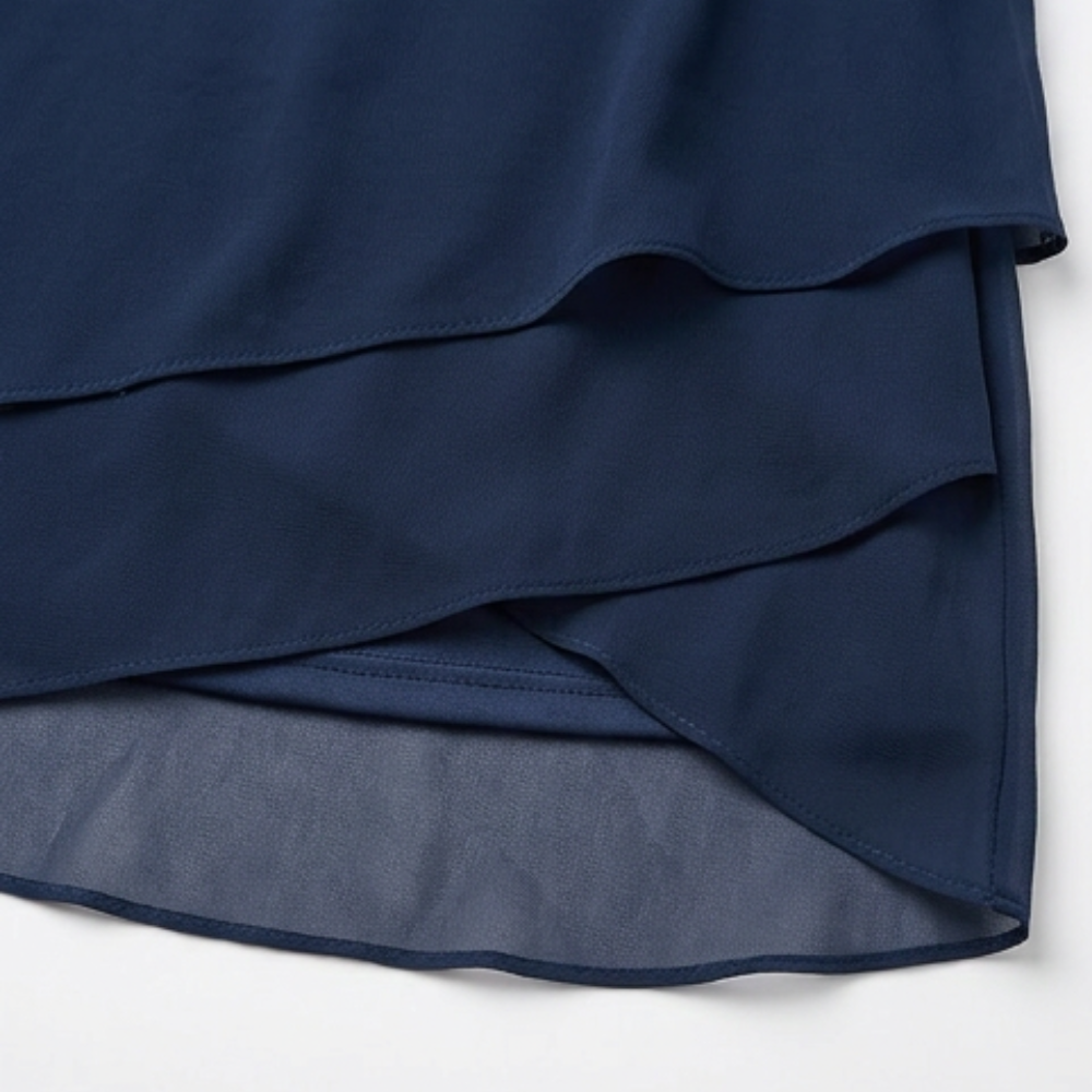 Élora – Women's Asymmetric Chiffon Two-Piece Set