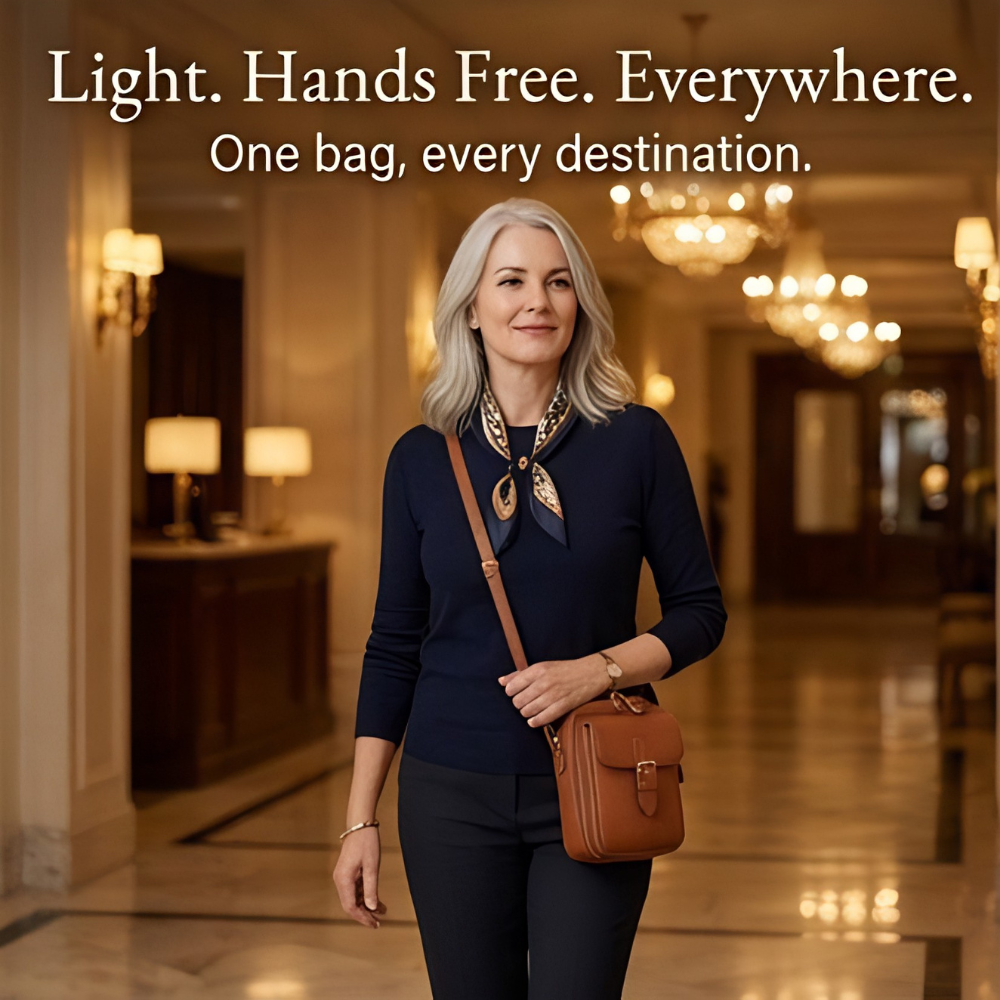 Carrina – Compact Crossbody Bag with Built-In Wallet