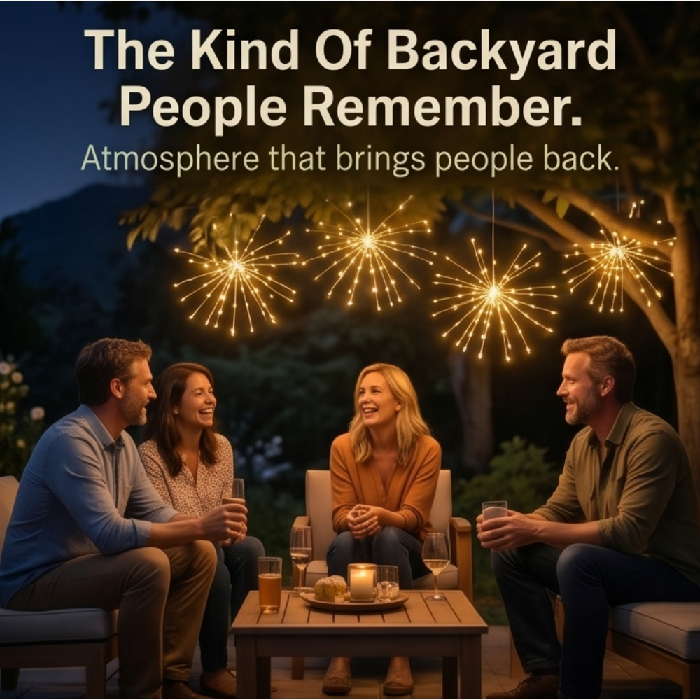 Lumora – Bendable Solar Firework Garden Lights (3 Pack)