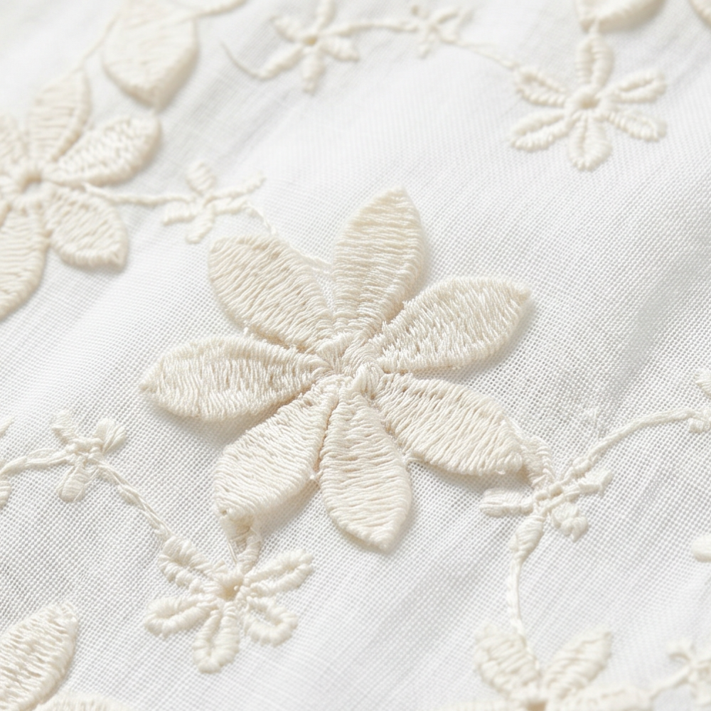 Floralé – Women's Embroidered Floral Peplum Blouse