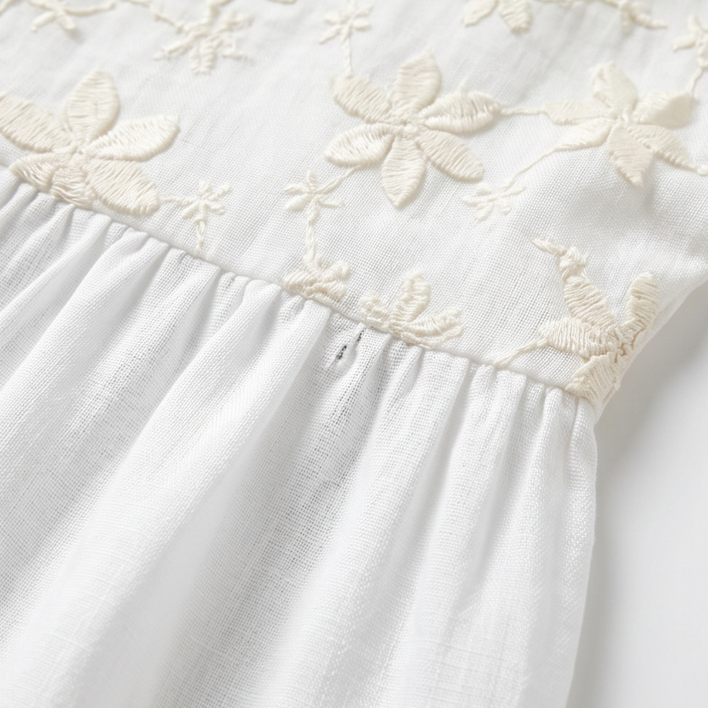 Floralé – Women's Embroidered Floral Peplum Blouse