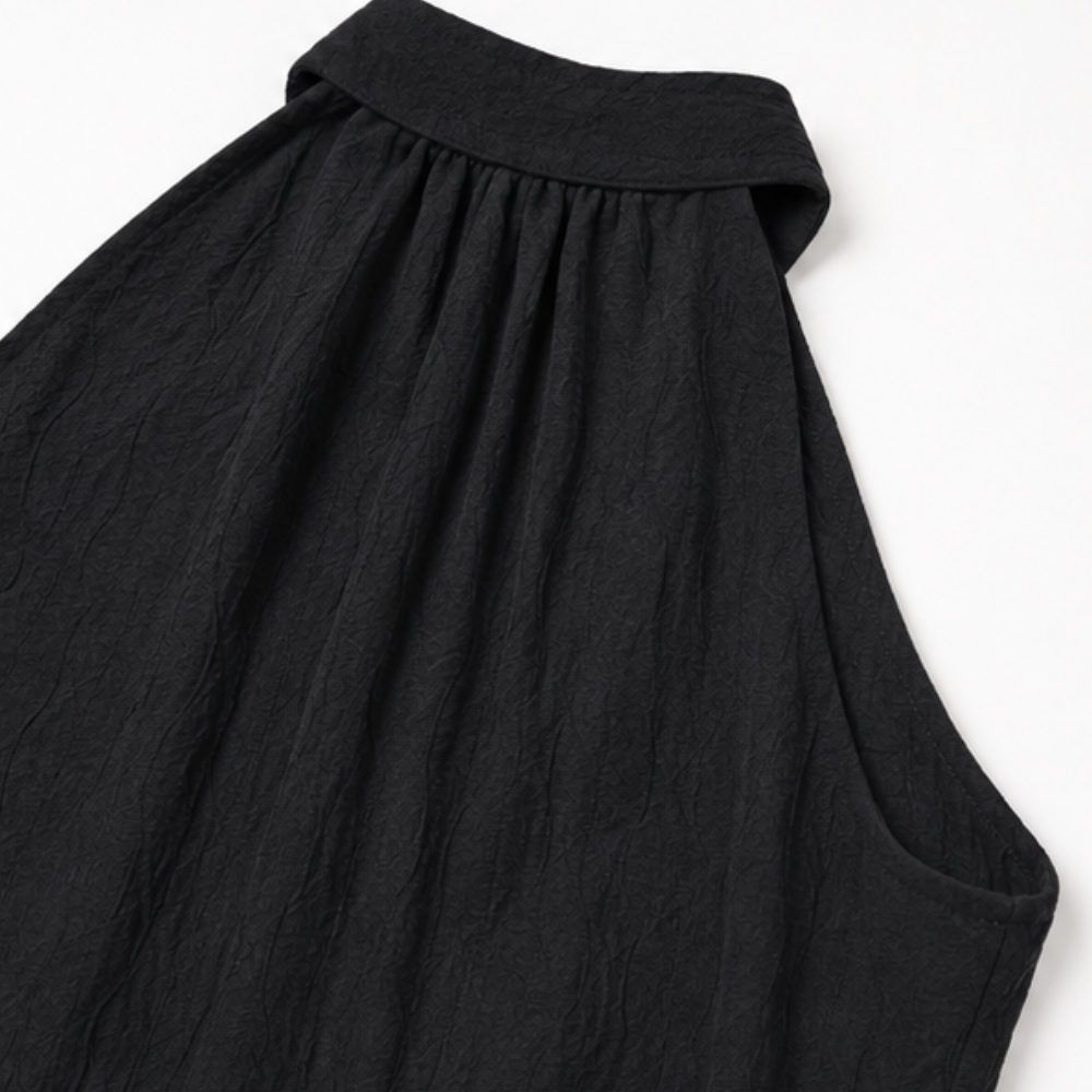 Draplyn – The Halter Jumpsuit That Skims, Not Swallows