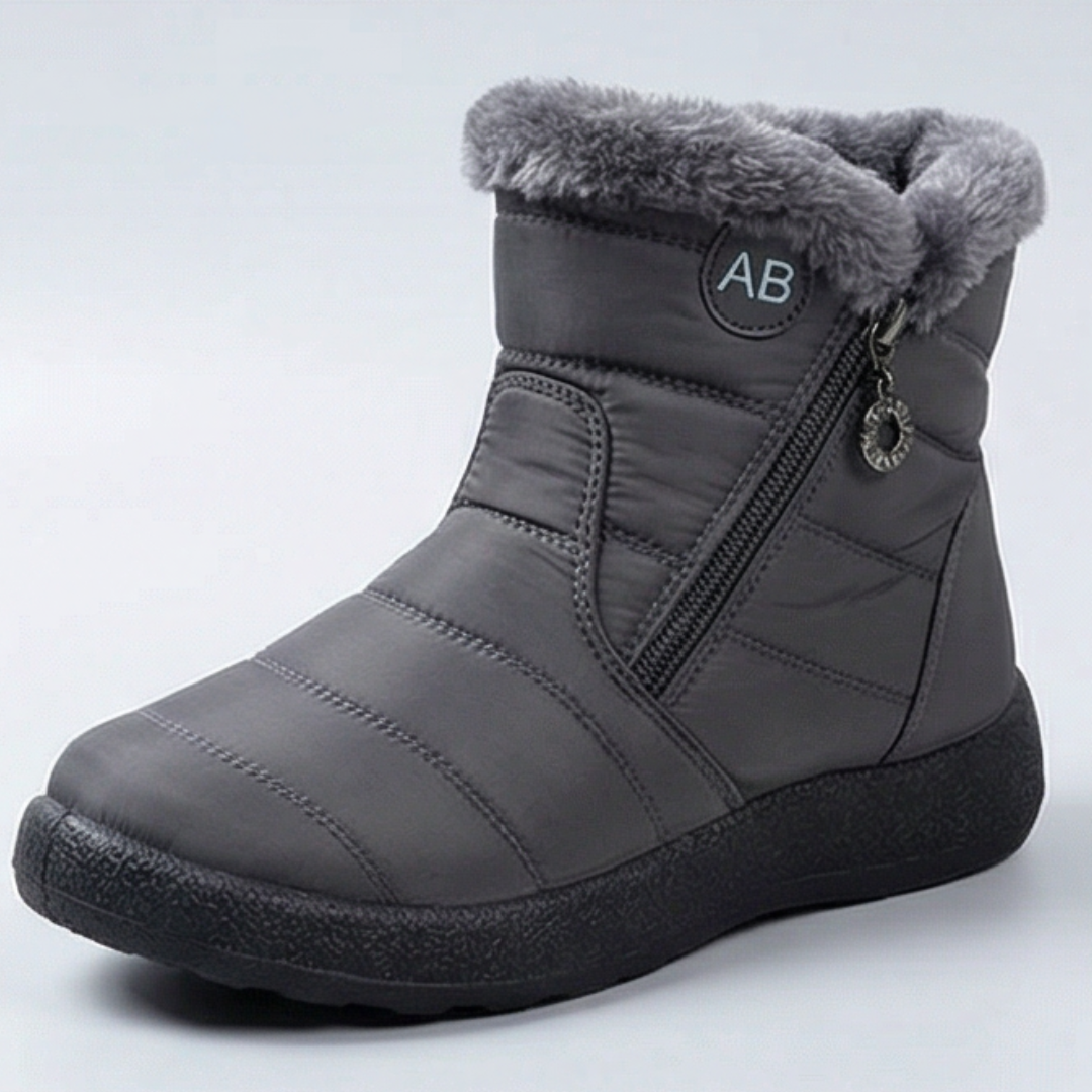 Frostiva - Fur Lined Winter Ankle Boots