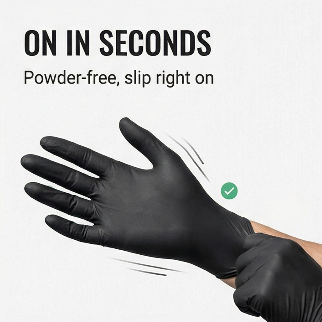 Gripshield - Heavy duty nitrile gloves (100 pack)