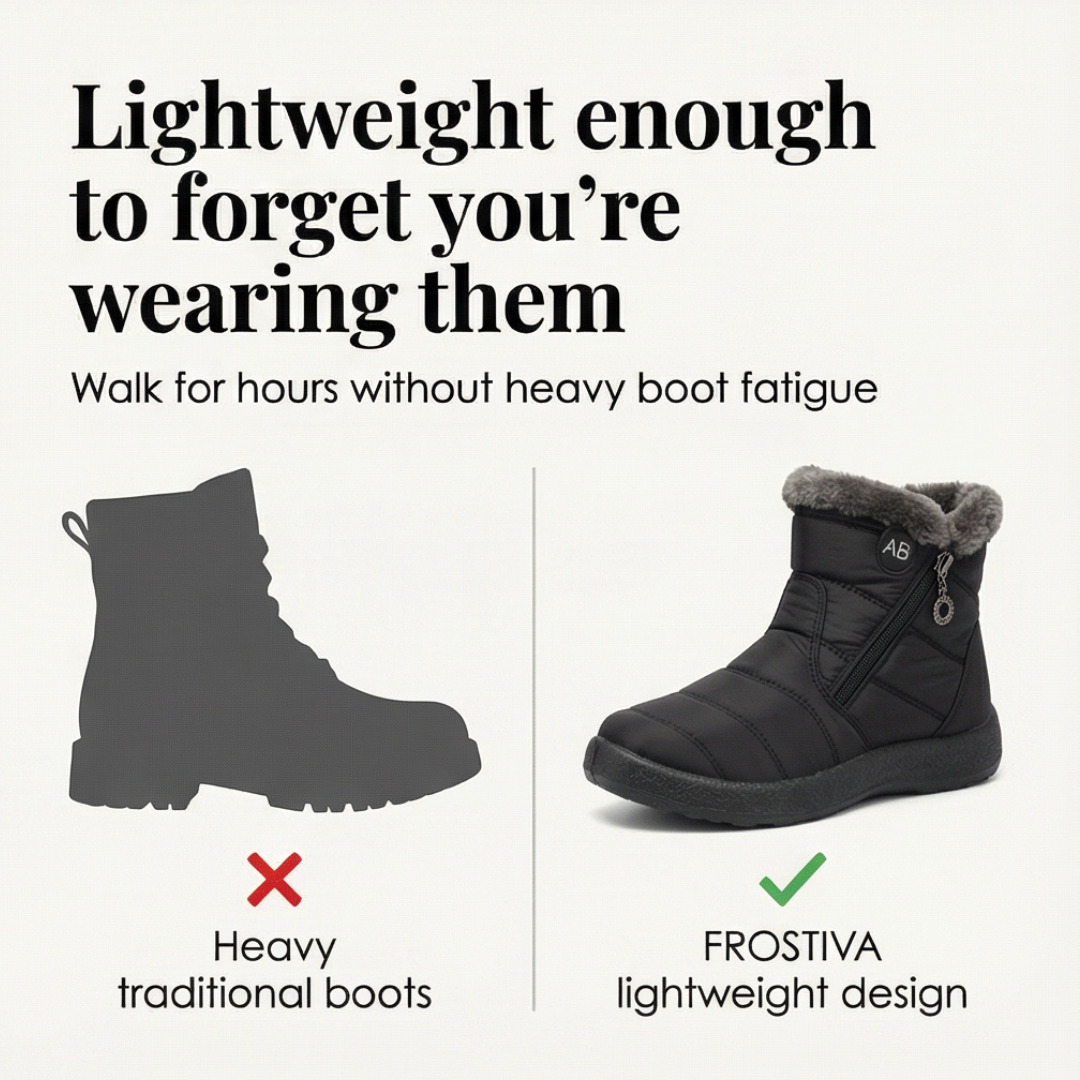 Frostiva - Fur Lined Winter Ankle Boots