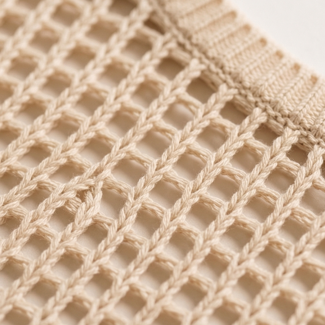 Aerela – Breezy Open Weave Knit Top