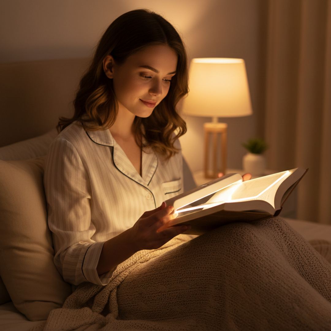 Lumella – LED Reading Lamp with Auto Shutoff Timer