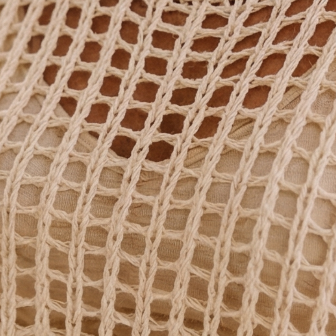 Aerela – Breezy Open Weave Knit Top