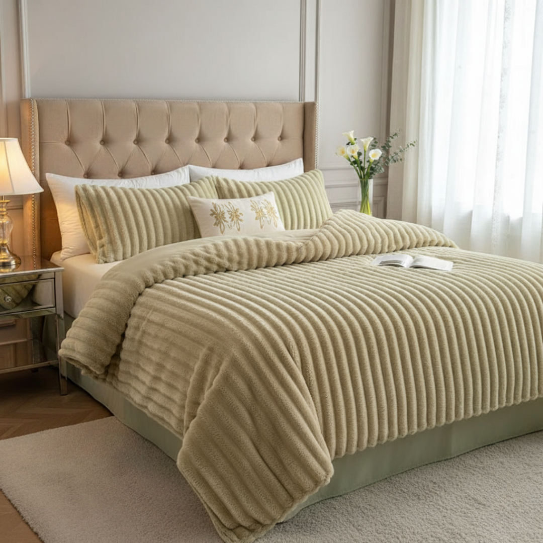 Anori - Rabbit Plush Velour Duvet