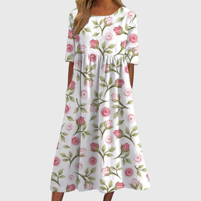 Djala | Flattering Midi Dress