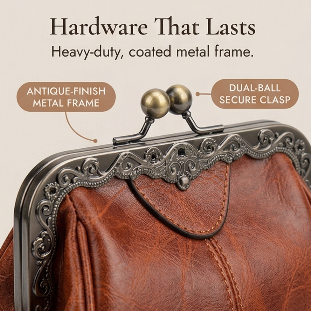 Bellora – Vintage Kiss Lock Handbag