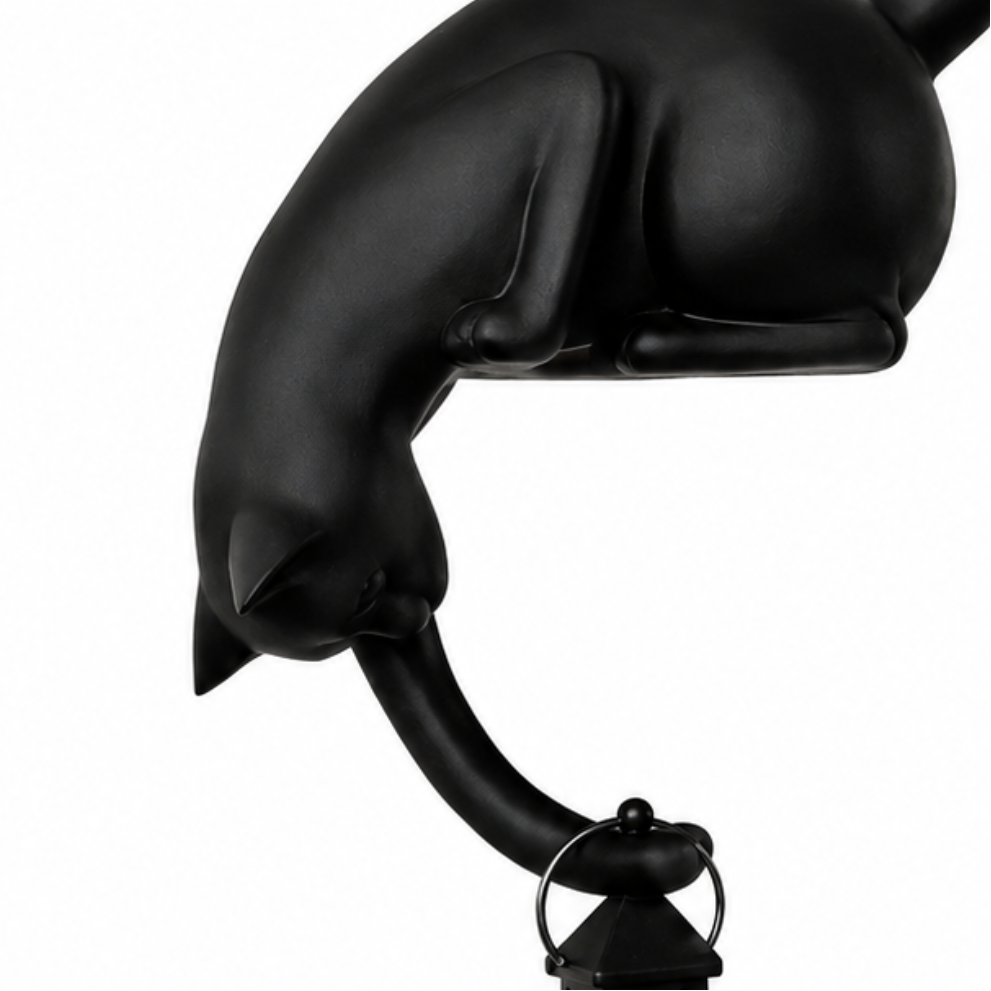 Ledgekit – Shelf-Edge Cat Figurine LED Lantern