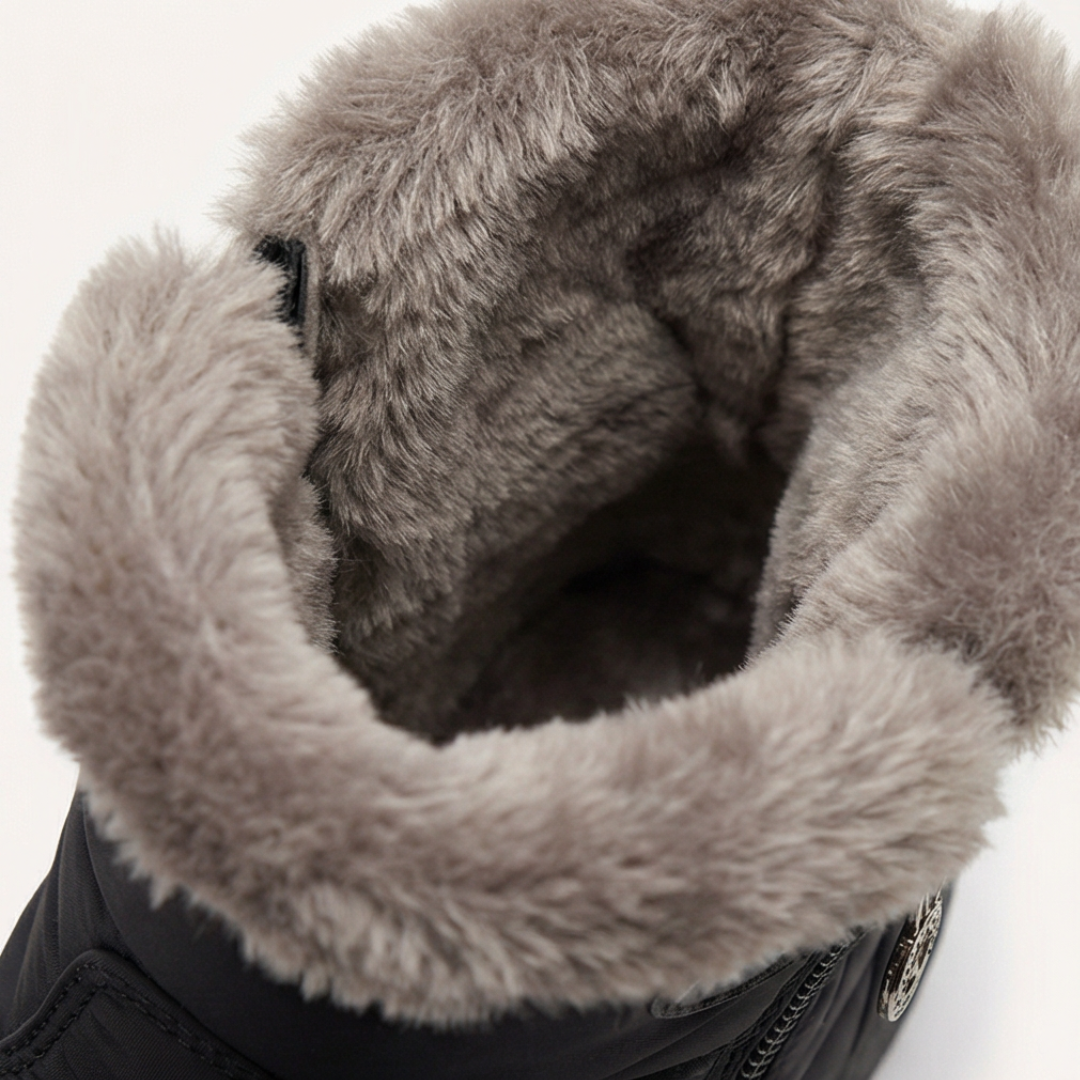 Frostiva - Fur Lined Winter Ankle Boots