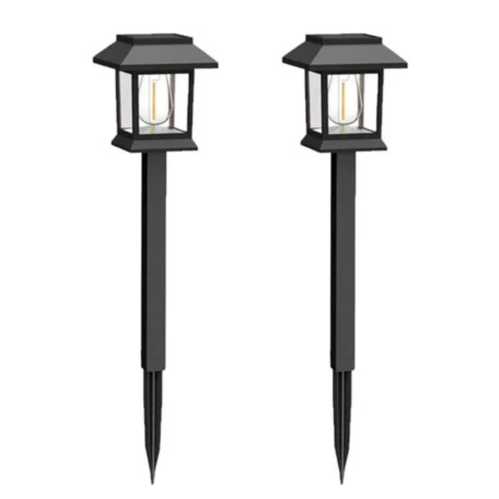 Lumeria – Vintage Solar Pathway Lanterns (2-pack)