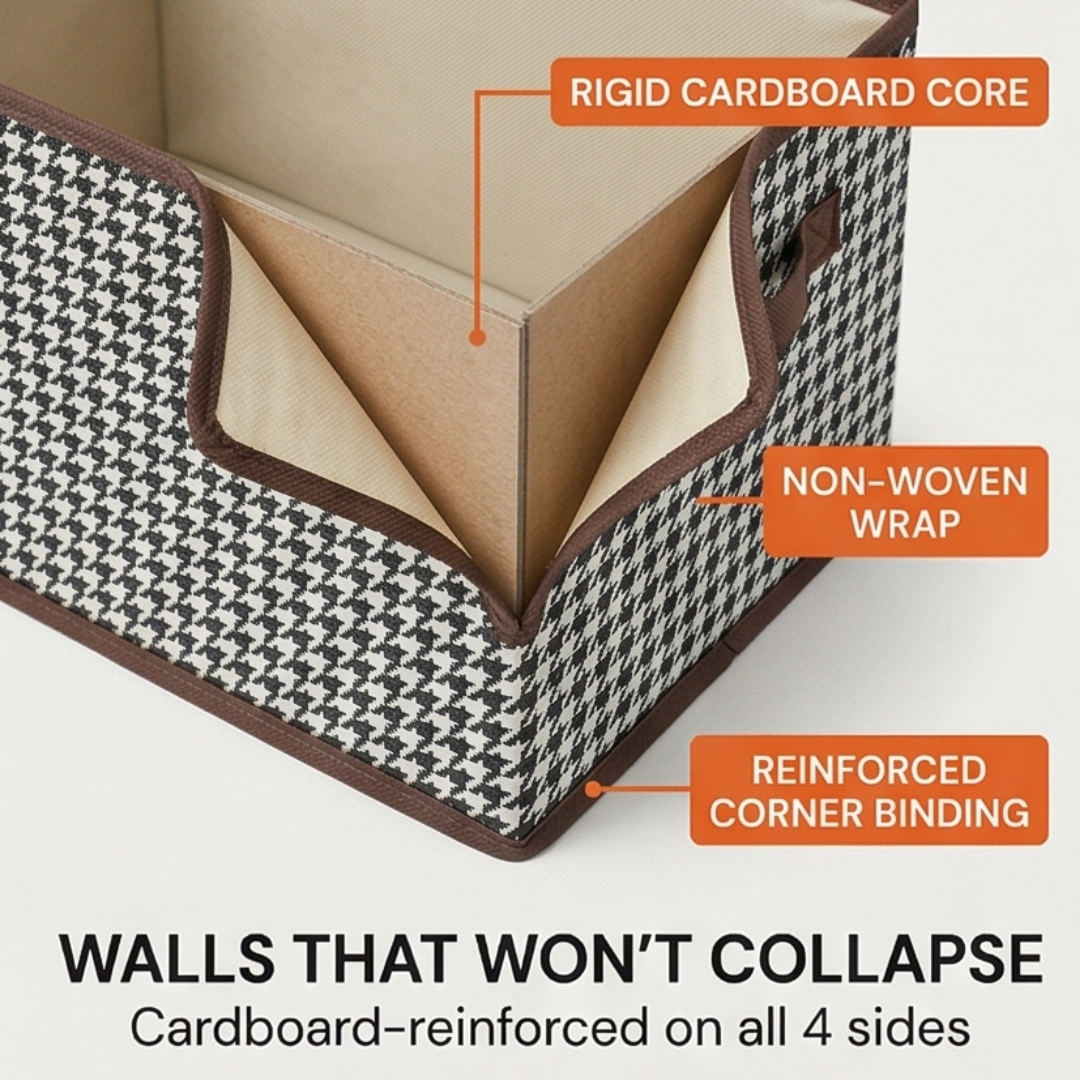 Gridwell – Foldable 9 Grid Clothes Organizer Box