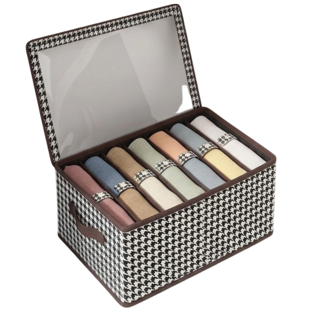 Gridwell – Foldable 9 Grid Clothes Organizer Box