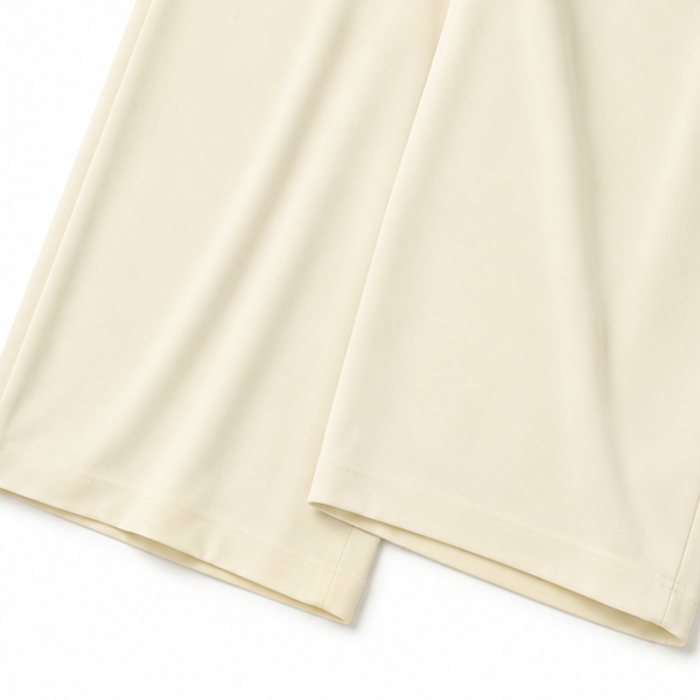 Linelle – Wrap-Front Wide-Leg Linen Two-Piece Set