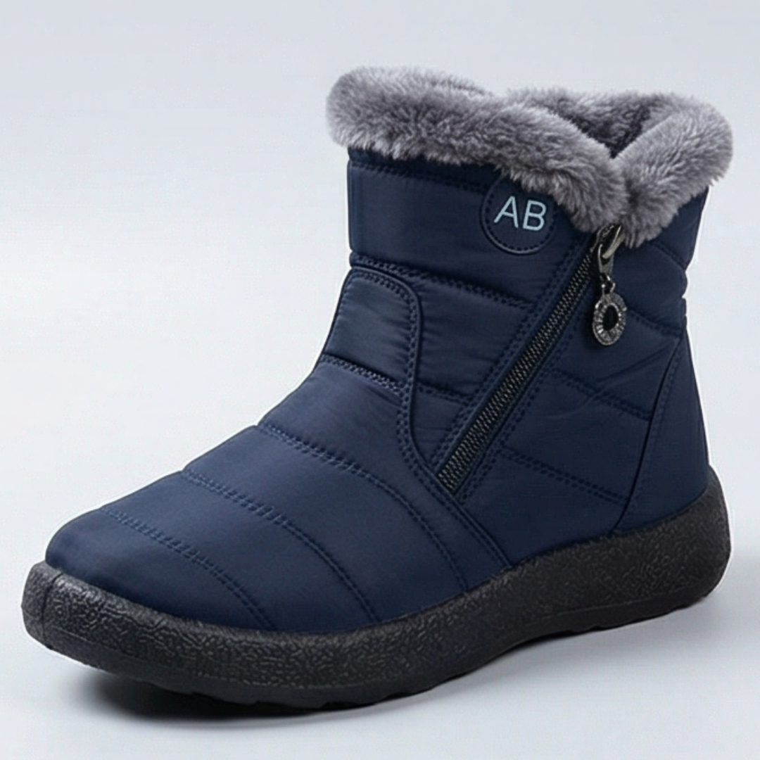 Frostiva - Fur Lined Winter Ankle Boots