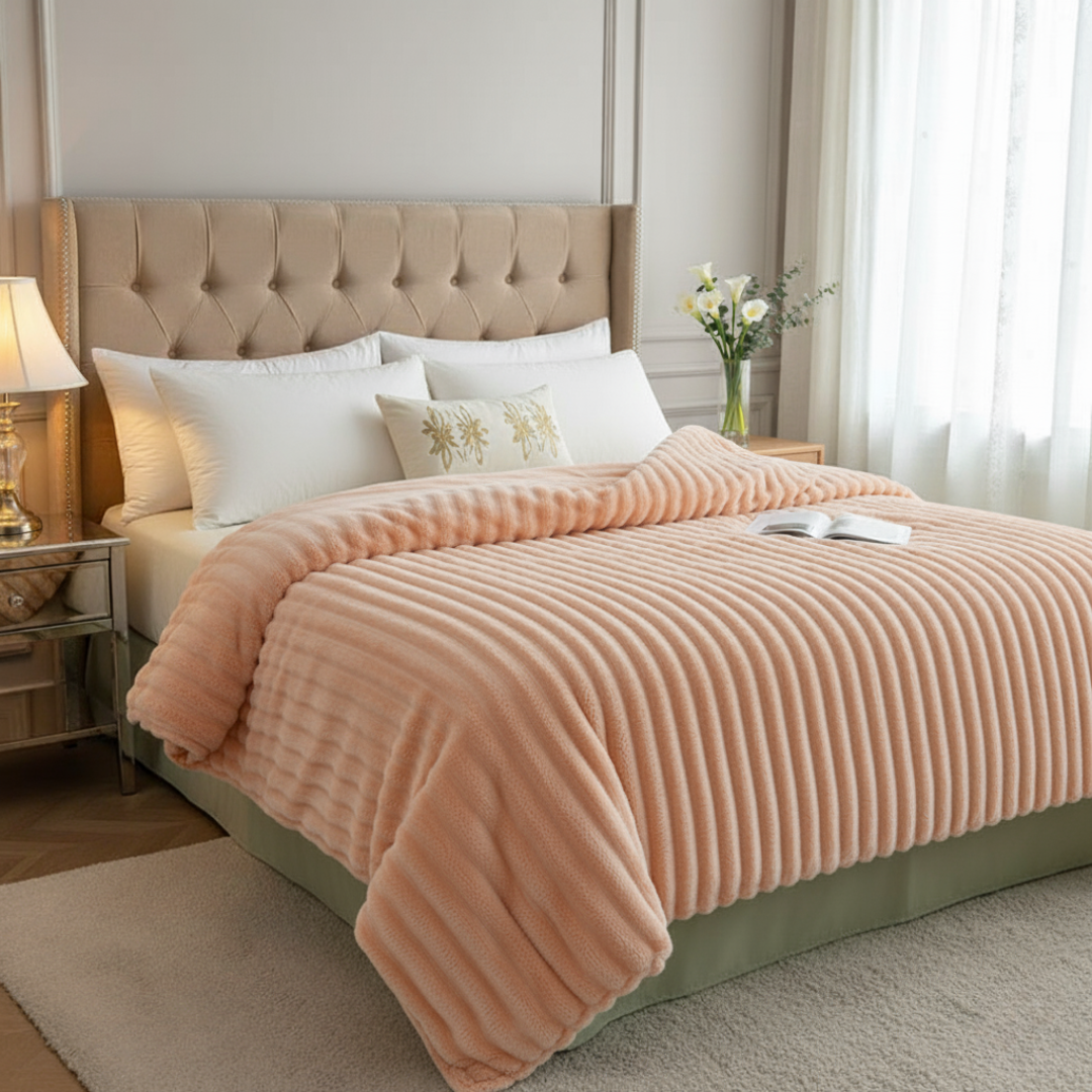 Anori - Rabbit Plush Velour Duvet