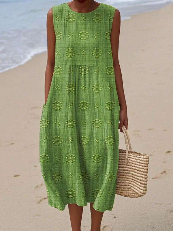 Sofia™ | Pattern Midi Dress