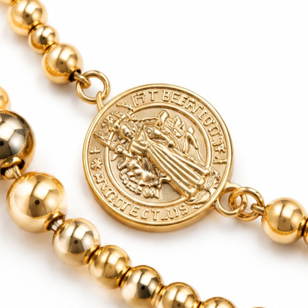 Belluna – Double Wrap Rosary Bracelet