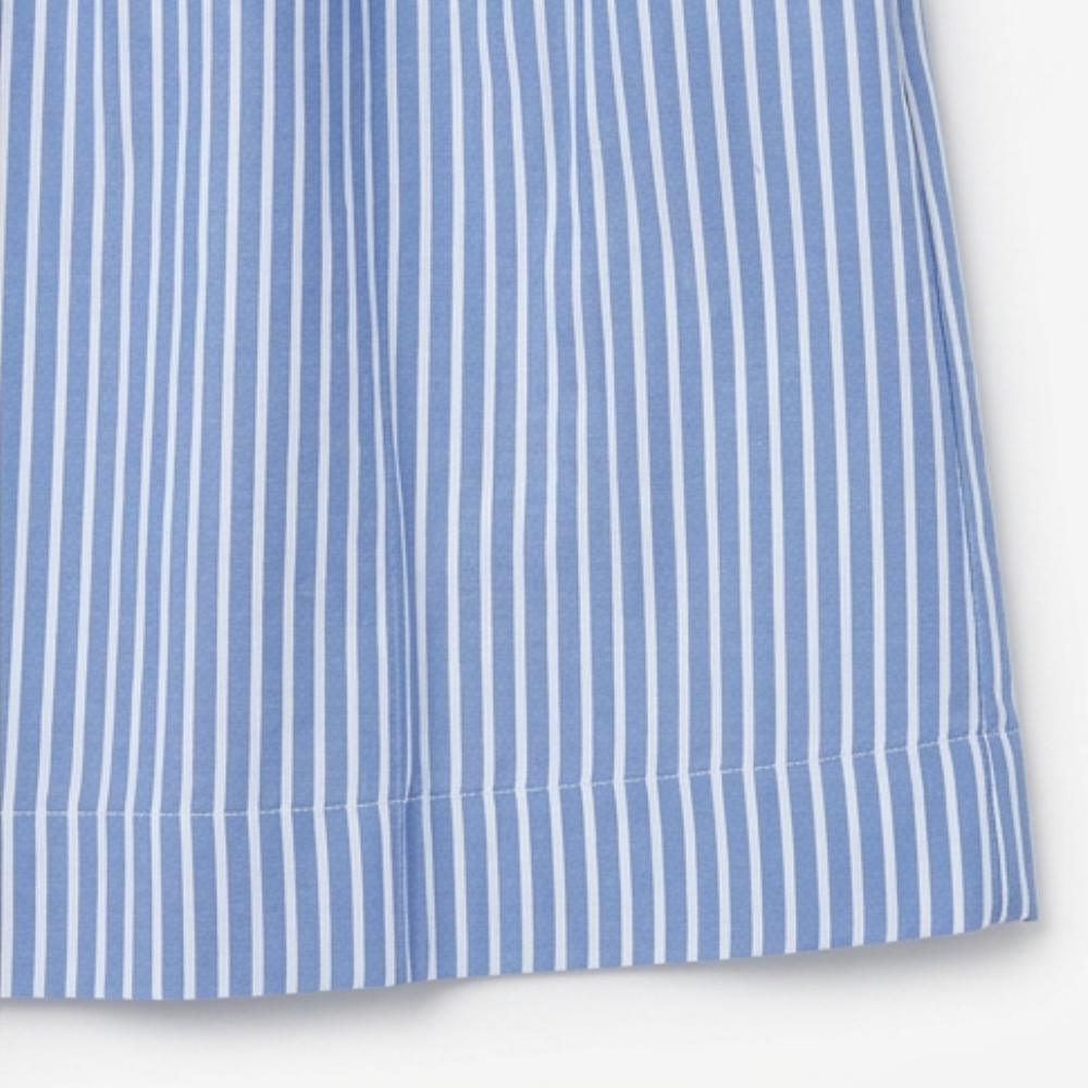 Elira – Women's Airy Striped Midi Shirt Dress