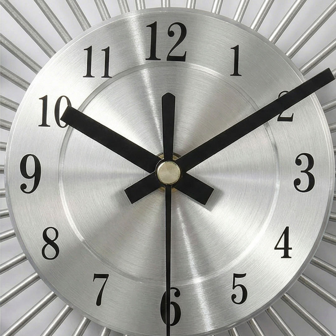 Lumina – Crystal Starburst Wall Clock