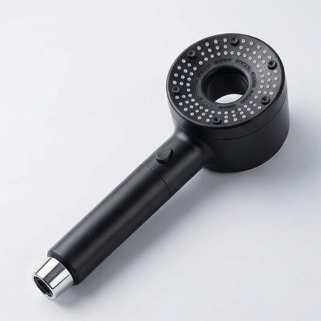 Flowtex - High pressure shower head with pause button