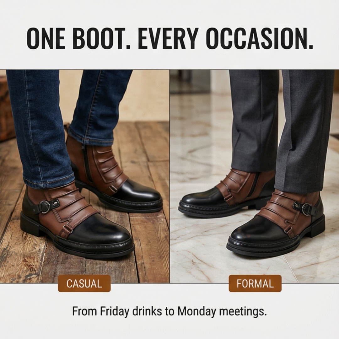 Cavalier – Women's Two-Tone Ankle Boots