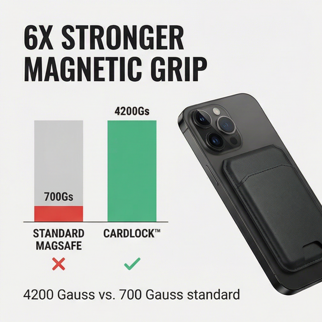 Cardlock - Trackable MagSafe Wallet